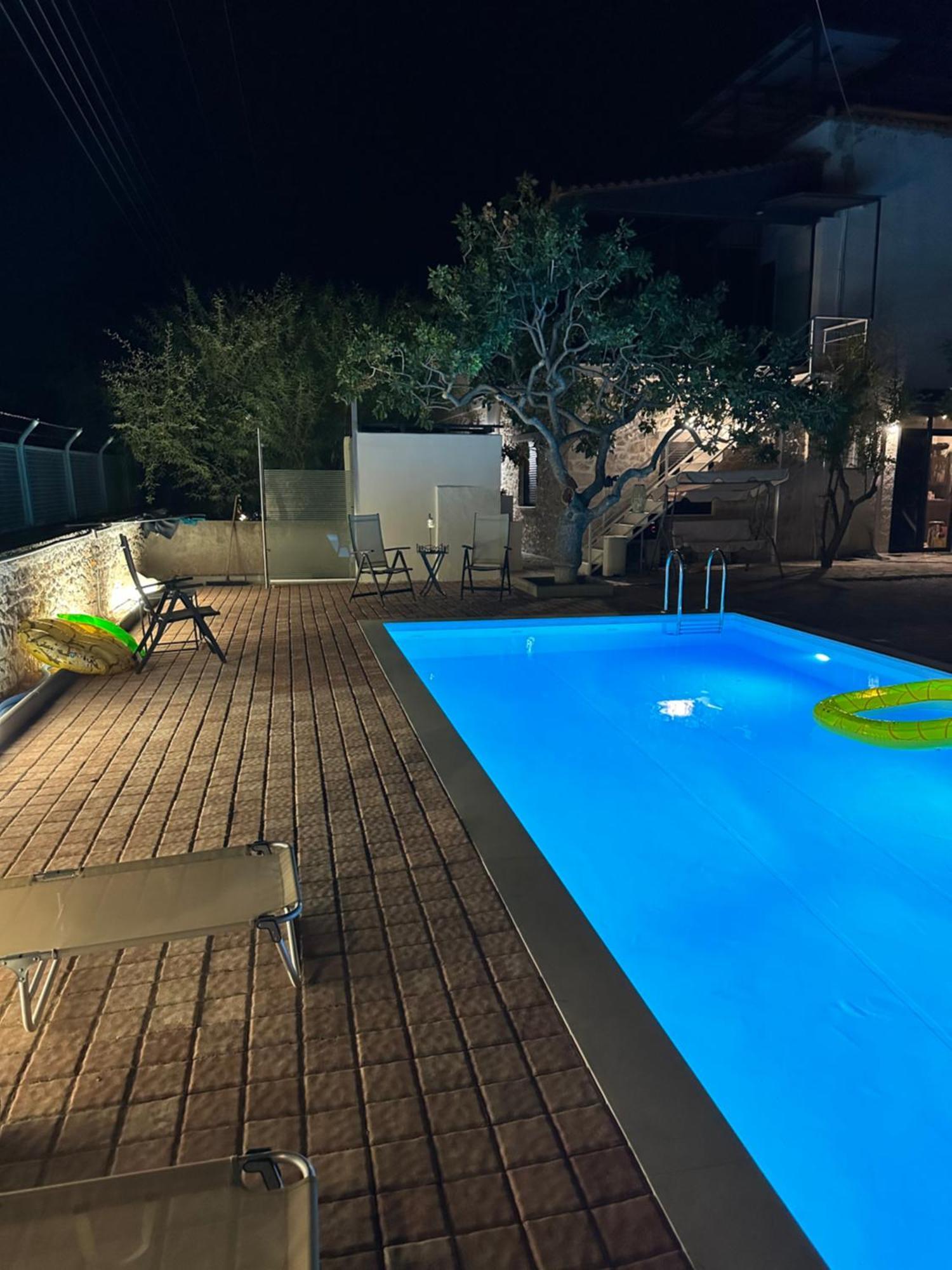 Solmar Aegina With Private Pool - Jacuzzi Apartment Khloi Ngoại thất bức ảnh
