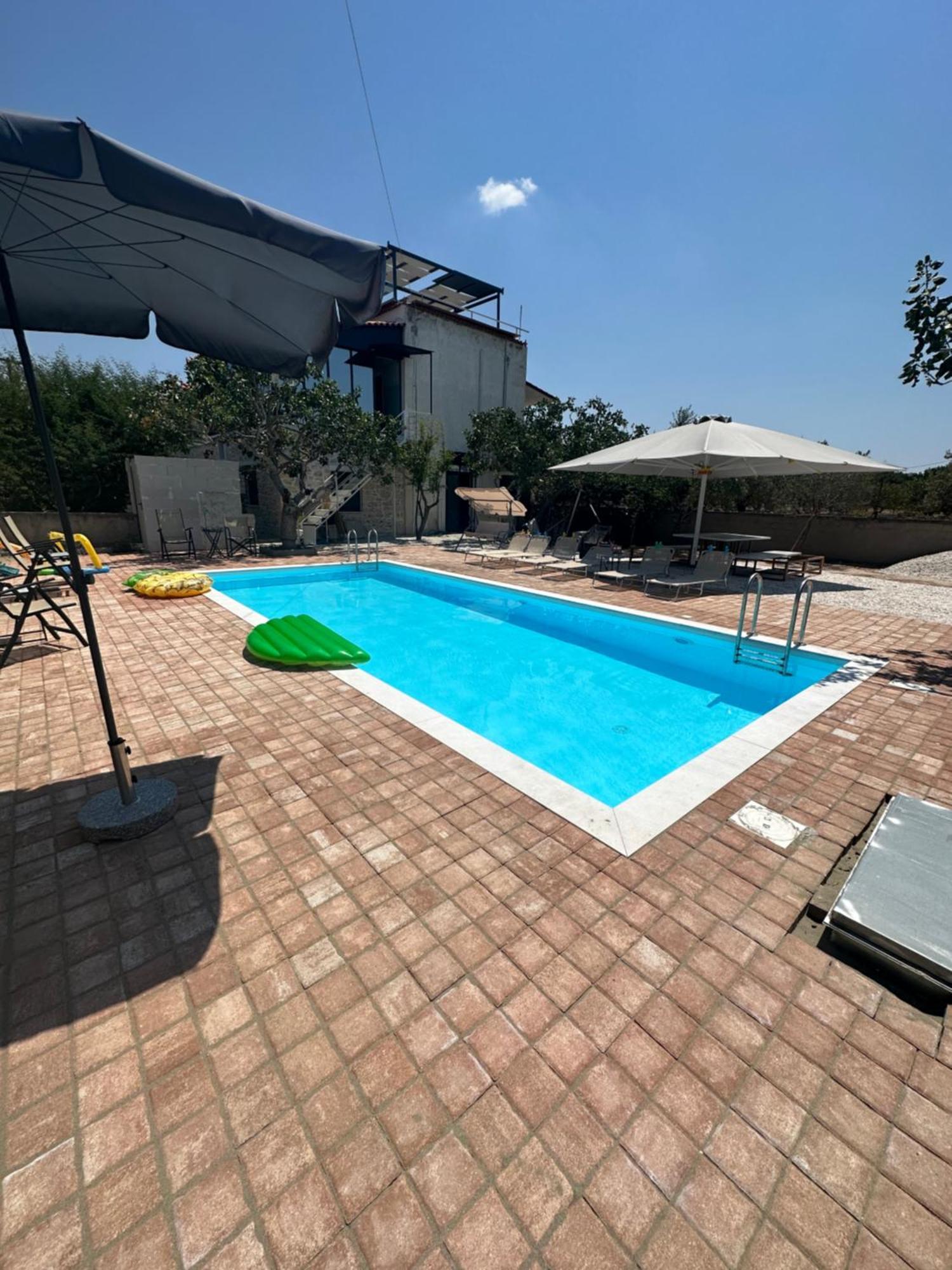 Solmar Aegina With Private Pool - Jacuzzi Apartment Khloi Ngoại thất bức ảnh