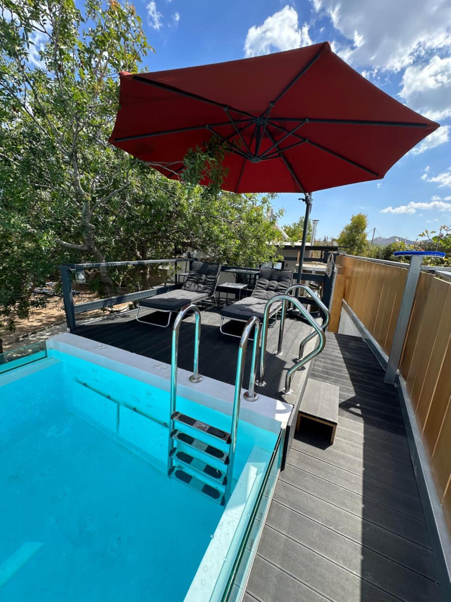 Solmar Aegina With Private Pool - Jacuzzi Apartment Khloi Ngoại thất bức ảnh