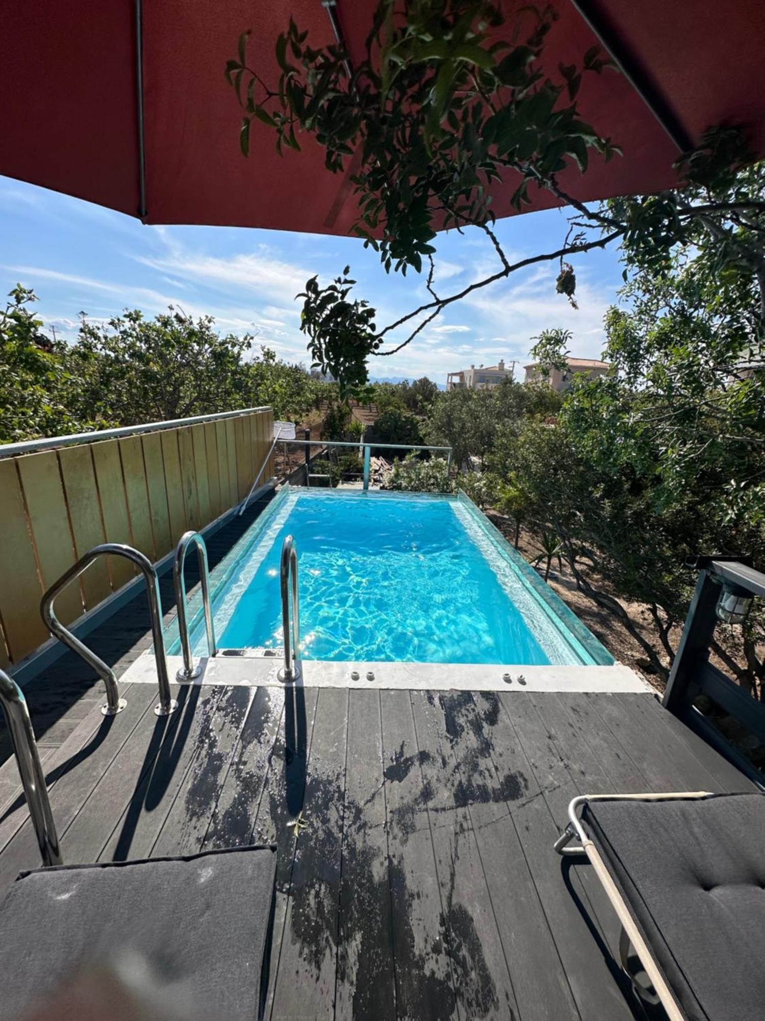 Solmar Aegina With Private Pool - Jacuzzi Apartment Khloi Ngoại thất bức ảnh